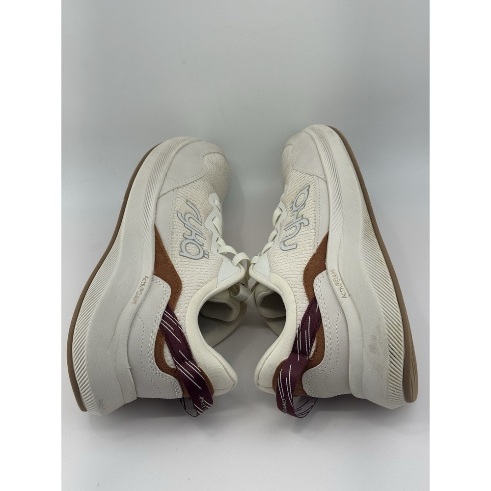 Ryka Freehand Women's Walking Shoes Cream White Maroon ActivFOAM Size 9 - Picture 5 of 9